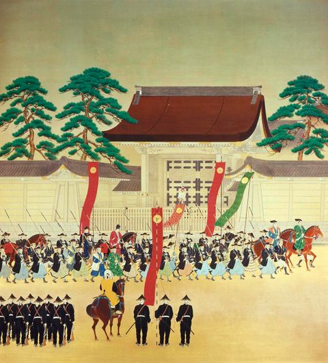 大総督熾仁親王京都進発