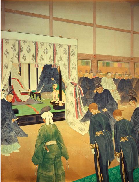 各国公使召見