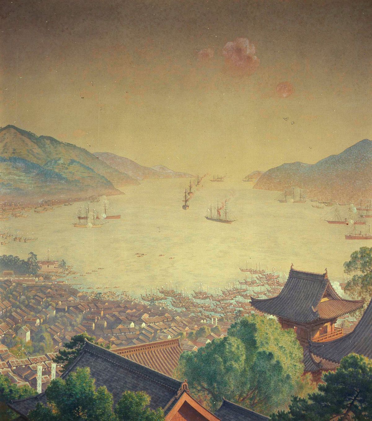 中国西国巡幸長崎御入港