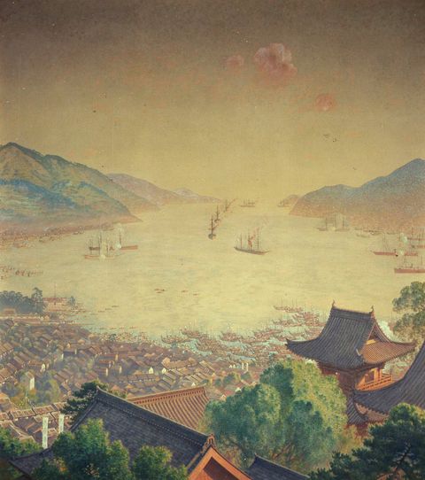 中国西国巡幸長崎御入港