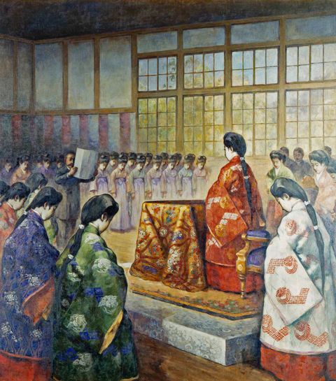 華族女学校行啓
